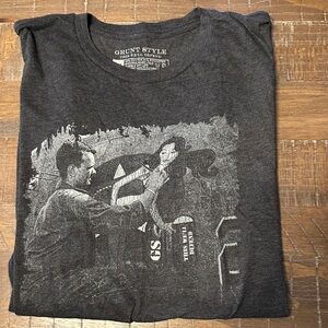 Grunt Style Charcoal Graphic Tee